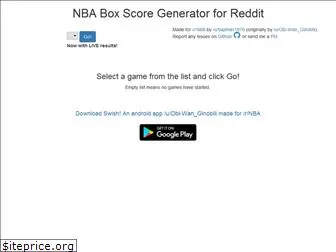 nbaboxscoregenerator.com