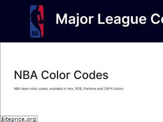 nbacolorcodes.com