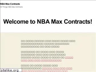 nbamaxcontracts.com
