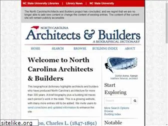 ncarchitects.lib.ncsu.edu