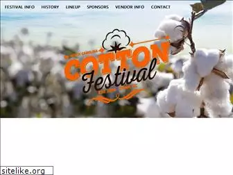 nccottonfestival.com