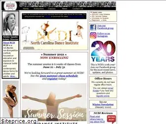 ncdanceinstitute.com