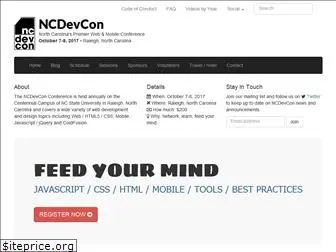 ncdevcon.com