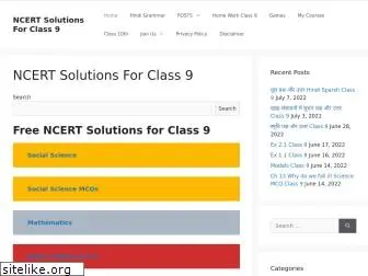 ncertsolutionsforclass9.in