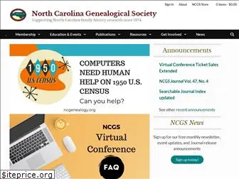 ncgenealogy.org
