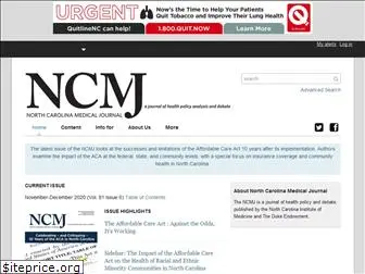 ncmedicaljournal.com