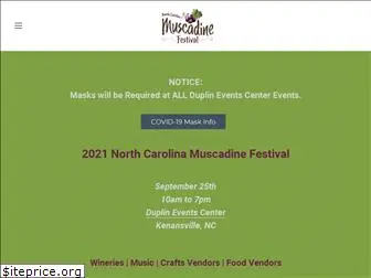 ncmuscadinefestival.com