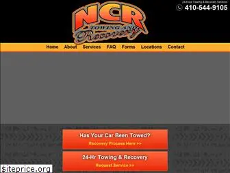 ncrtowingandrecovery.com
