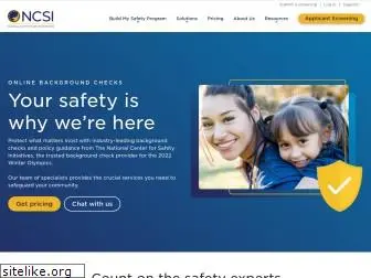 ncsisafe.com