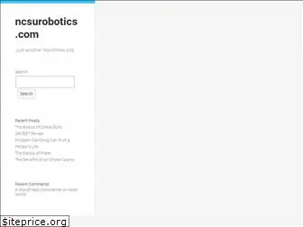 ncsurobotics.com