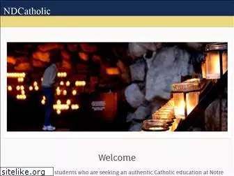 ndcatholic.com