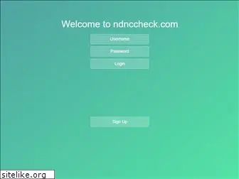 ndnccheck.com