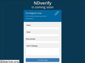 ndverify.com