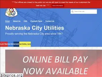 nebraskacityutilities.com