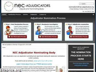 nec-adjudicators.org