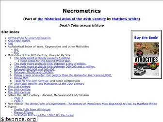 necrometrics.com