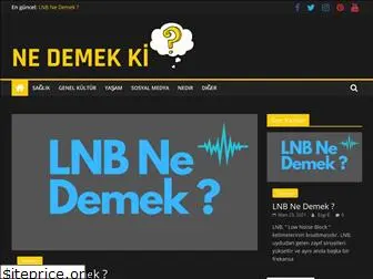 nedemekki.com