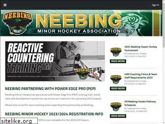 neebinghockey.com