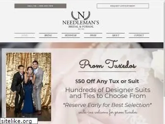 needlemansbridal.com