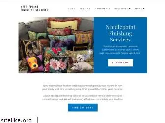 needlepointfinishingservices.com