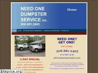 needonedumpsters.com