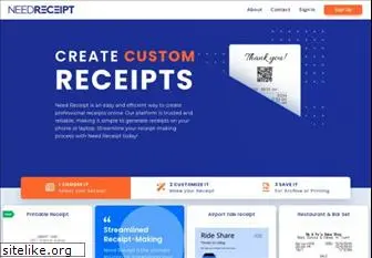 ExpenseFast - Receipt templates for virtually anything