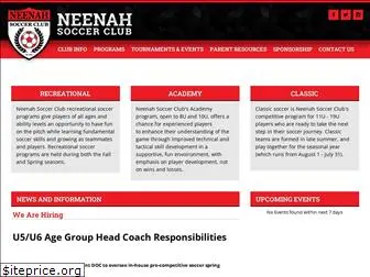 neenahsoccerclub.org