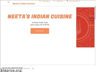 neetasindiancuisine.com