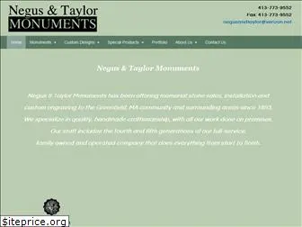 negusandtaylormonuments.com