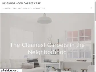 neighborhoodcarpetcare.com