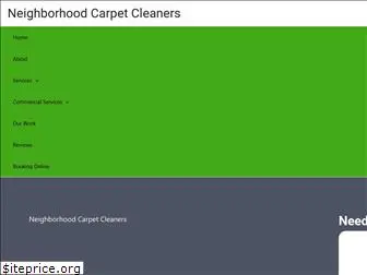 neighborhoodcarpetcleaners.com