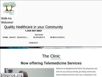 neighborhoodclinicnc.com