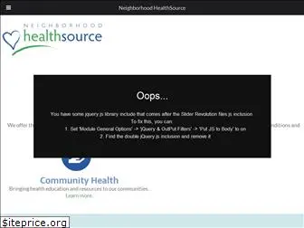 neighborhoodhealthsource.org