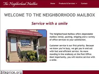 neighborhoodmailbox.com