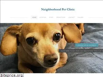 neighborhoodpetcarecenter.com