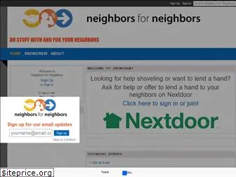 neighborsforneighbors.org
