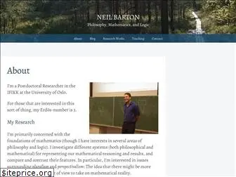 neilbarton.net