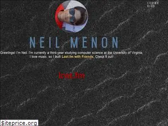 neilmenon.com