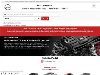 nelsonnissanparts.com