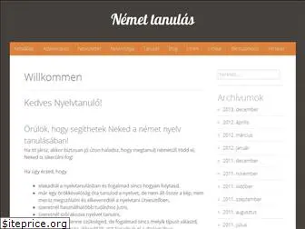 nemet-tanulas.hu