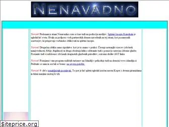 nenavadno.com