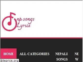 nepalisongslyrics.com