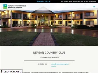 nepeancountryclub.com.au