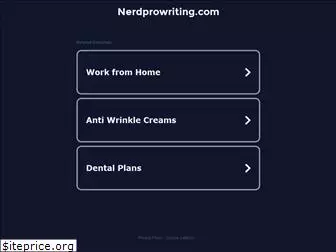 nerdprowriting.com