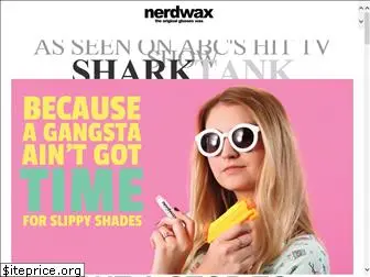 Nerdwax - Original Glasses Wax - Stop Slipping Glasses