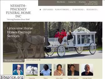 nesmithpinckneyfuneralhome.com