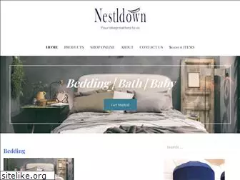 nestldownlinens.com