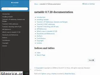 netaddr.readthedocs.io