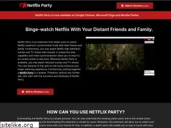 netflixparty.me