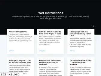 netinstructions.com